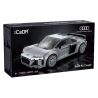 CADA DOUBLEE C55027 55027 AUDI R8 COUPE 2019 XE THỂ THAO tỷ lệ 1:24 bộ đồ chơi xếp lắp ráp ghép mô hình Speed Champions Racing Cars Đua Xe Công Thức 199 khối