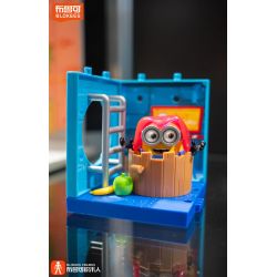 BLOKEES 74835 MINIONS MAGICAL EDITION THE 1ST BULLET JAM FACTORY BOB FRUIT MANAGER bộ đồ chơi xếp lắp ráp ghép mô hình Movie & Game MINIONS JELLY FACTORY BOB Phim Và Trò Chơi 27 khối
