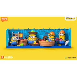 BLOKEES 74835 MINIONS MAGICAL EDITION THE 1ST BULLET JAM FACTORY BOB FRUIT MANAGER bộ đồ chơi xếp lắp ráp ghép mô hình Movie & Game MINIONS JELLY FACTORY BOB Phim Và Trò Chơi 27 khối
