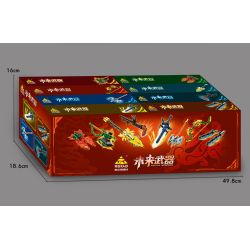 Kazi KY88054 88054 VŨ KHÍ TRONG TƯƠNG LAI 8 bộ đồ chơi xếp lắp ráp ghép mô hình FUTURE WEAPONS 1355 khối