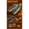 Kazi KY88054 88054 VŨ KHÍ TRONG TƯƠNG LAI 8 bộ đồ chơi xếp lắp ráp ghép mô hình FUTURE WEAPONS 1355 khối