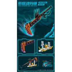 Kazi KY88054 88054 VŨ KHÍ TRONG TƯƠNG LAI 8 bộ đồ chơi xếp lắp ráp ghép mô hình FUTURE WEAPONS 1355 khối