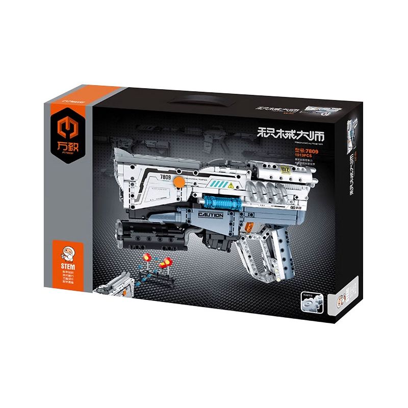 IM.MASTER QIHUI 7809 SÚNG LỤC ROBOT XUNG bộ đồ chơi xếp lắp ráp ghép mô hình Technic Kỹ Thuật Công Nghệ Cao Mô Hình Phương Tiện 1215 khối