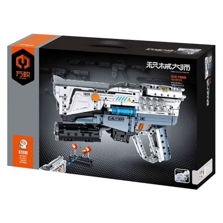 IM.MASTER QIHUI 7809 SÚNG LỤC ROBOT XUNG bộ đồ chơi xếp lắp ráp ghép mô hình Technic Kỹ Thuật Công Nghệ Cao Mô Hình Phương Tiện 1215 khối