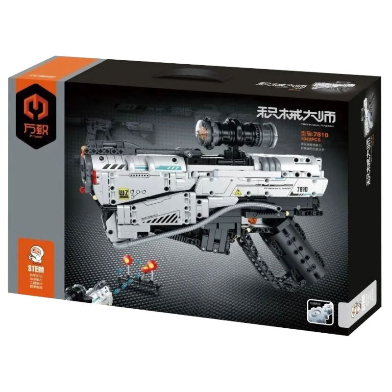 IM.MASTER QIHUI 7810 SÚNG LỤC ROBOT CẠNH TRANH bộ đồ chơi xếp lắp ráp ghép mô hình Technic Kỹ Thuật Công Nghệ Cao Mô Hình Phương Tiện 1042 khối