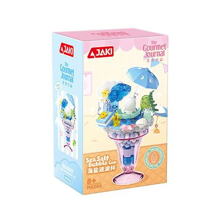 JAKI MK006 CÚP KEM DOPAMINE CUP BOBO SALT bộ đồ chơi xếp lắp ráp ghép mô hình SEASALT BUBBLE CUP