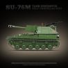 QuanGuan 100296 Quan Guan 100296 SU-76M TANK KẺ HỦY DIỆT TỰ HÀNH PHÁO bộ đồ chơi xếp lắp ráp ghép mô hình Military Army SU-76M TANK DESTROYER SELF-PROPELLED GUN Quân Sự Bộ Đội 769 khối