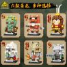 Kazi KY81069 81069 BỘ SƯU TẬP WALKER HUYỀN THOẠI ĐEN 6 GHOST TIGER PIONEER DESTINY WUKONG GUANGZHI HUANGFENG DASHENG ZHU BAJIE bộ đồ chơi xếp lắp ráp ghép mô hình Brickheadz Nhân Vật Đầu To 1030 khối