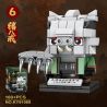 Kazi KY81069 81069 BỘ SƯU TẬP WALKER HUYỀN THOẠI ĐEN 6 GHOST TIGER PIONEER DESTINY WUKONG GUANGZHI HUANGFENG DASHENG ZHU BAJIE bộ đồ chơi xếp lắp ráp ghép mô hình Brickheadz Nhân Vật Đầu To 1030 khối