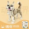 Kazi KY80069 80069 MÔ HÌNH ĐỘNG VẬT THẾ GIỚI 6 LITTLE RACCOON SHIBA INU HORSE PANDA CAPYBARA SIKA DEER bộ đồ chơi xếp lắp ráp ghép mô hình Creator Sáng Tạo 1340 khối