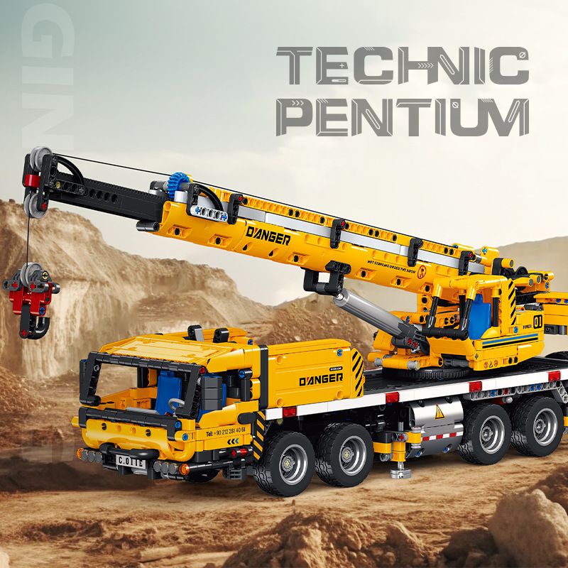 XINGLESHI FF11011 11011 CẦN CẨU bộ đồ chơi xếp lắp ráp ghép mô hình Technic Kỹ Thuật Công Nghệ Cao Mô Hình Phương Tiện 2024 khối