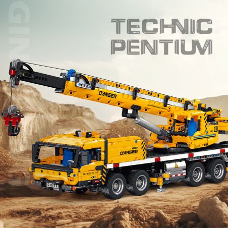 XINGLESHI FF11011 11011 CẦN CẨU bộ đồ chơi xếp lắp ráp ghép mô hình Technic Kỹ Thuật Công Nghệ Cao Mô Hình Phương Tiện 2024 khối