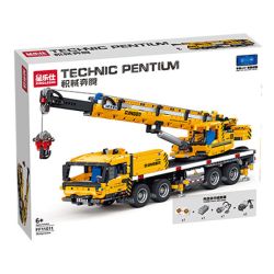 XINGLESHI FF11011 11011 CẦN CẨU bộ đồ chơi xếp lắp ráp ghép mô hình Technic Kỹ Thuật Công Nghệ Cao Mô Hình Phương Tiện 2024 khối