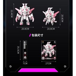 JI BRICK 39904 ĐẢNG CỦA NHỮNG CON THÚ Ý NGHĨA CHIẾN TRANH THẦN CHÚ bộ đồ chơi xếp lắp ráp ghép mô hình 645 khối