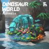 TAKUGI T2019 2019 VÒNG TAY VEN TỪ RỪNG bộ đồ chơi xếp lắp ráp ghép mô hình DINOSAUR WORLD 541 khối