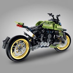 IM.MASTER QIHUI 6836 MASTER OF ARMOR LAMBO DEVIL MOTORCYCLE 1 8 tỷ lệ 1:8 bộ đồ chơi xếp lắp ráp ghép mô hình Technic Kỹ Thuật Công Nghệ Cao Mô Hình Phương Tiện 572 khối