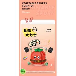 LOZ 8860 THỂ THAO THỰC VẬT TOMATO HERCULES bộ đồ chơi xếp lắp ráp ghép mô hình