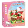 KEEPPLEY K20867 20867 THỊ TRẤN STRAWBERRY CHỢ DÂU KATIE CAT bộ đồ chơi xếp lắp ráp ghép mô hình HELLO KITTY 191 khối