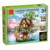 MorkModel 20206 Mork Model 20206 NGÔI NHÀ CÂY ANH ĐÀO 3IN1 bộ đồ chơi xếp lắp ráp ghép mô hình Creator FANTASY TREEHOUSE Sáng Tạo 959 khối