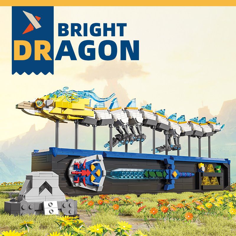 XBERT 66133 ZELDA WHITE RỒNG bộ đồ chơi xếp lắp ráp ghép mô hình City Thành Phố 1361 khối