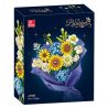 JIESTAR JJ9196 9196 HOA HƯỚNG DƯƠNG CẦM bộ đồ chơi xếp lắp ráp ghép mô hình Creator SUNFLOWER BOUQUET Sáng Tạo 1124 khối