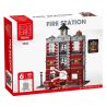 MorkModel 20122 Mork Model 20122 SỞ CỨU HỎA RETRO bộ đồ chơi xếp lắp ráp ghép mô hình City FIRE STATION Thành Phố 1823 khối