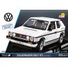 COBI 24358 VOLKSWAGEN GOLF GTI tỷ lệ 1:12 bộ đồ chơi xếp lắp ráp ghép mô hình Creator VOLKSWAGEN GOLF GTI - EXECUTIVE EDITION Sáng Tạo 1710 khối
