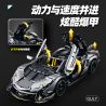 GULY 10638 LAMBORGHINI MỘT CHIẾC XE THỂ THAO KHÁI NIỆM tỷ lệ 1:8 bộ đồ chơi xếp lắp ráp ghép mô hình Technic RACEFORGE Kỹ Thuật Công Nghệ Cao Mô Hình Phương Tiện 3392 khối