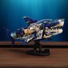 TAKUGI T2017 2017 CÁ MẬP CƠ KHÍ SÂU bộ đồ chơi xếp lắp ráp ghép mô hình MECHANICAL SHARK 1277 khối