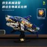 TAKUGI T2017 2017 CÁ MẬP CƠ KHÍ SÂU bộ đồ chơi xếp lắp ráp ghép mô hình MECHANICAL SHARK 1277 khối