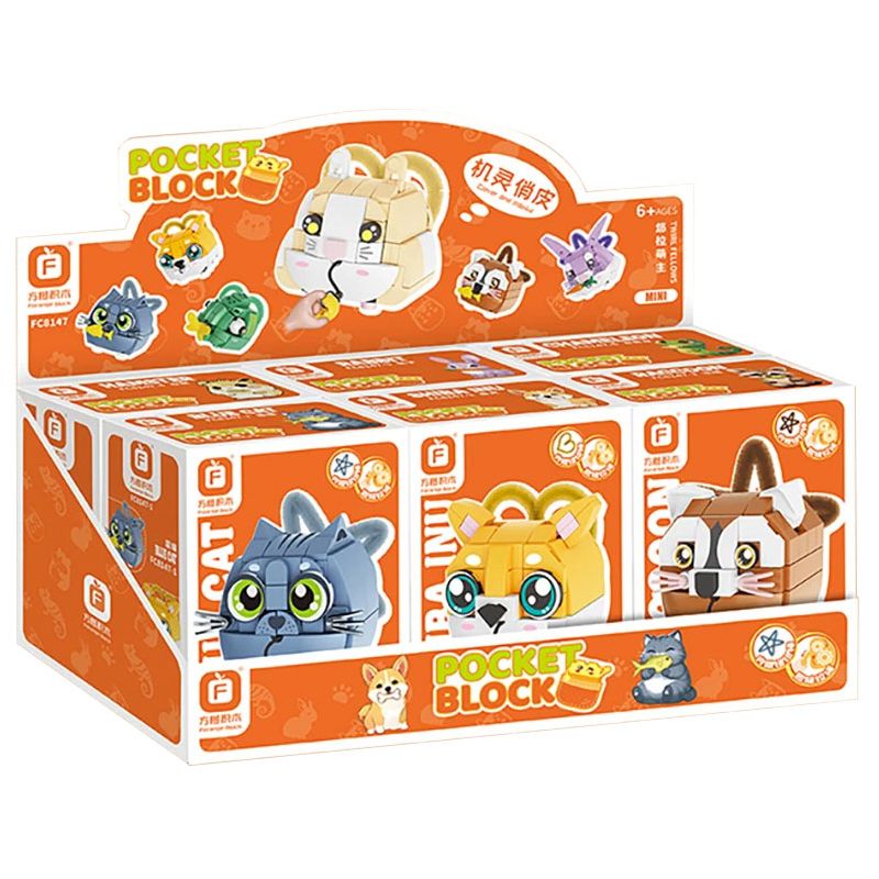 FORANGE FC8147 8147 MÔ HÌNH 6 DỄ THƯƠNG CỦA BẠN bộ đồ chơi xếp lắp ráp ghép mô hình