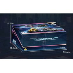 Kazi KY8132 8132 BIẾN DẠNG HAI HÌNH MECHA THỨ bộ đồ chơi xếp lắp ráp ghép mô hình