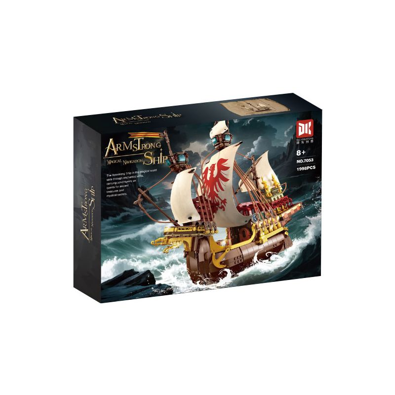 DK 7053 TÀU ARMSTRONG bộ đồ chơi xếp lắp ráp ghép mô hình ARMSTRONG SHIP 1998 khối