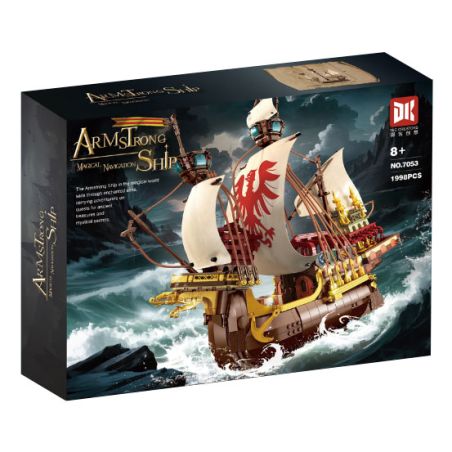 DK 7053 TÀU ARMSTRONG bộ đồ chơi xếp lắp ráp ghép mô hình ARMSTRONG SHIP 1998 khối