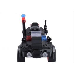 WOMA C0512B 0512B Xếp hình kiểu  SWAT SPECIAL FORCE SWAT 3 In 1 Sidecar Mô Tô 3 Bánh Lính đặc Nhiệm 143 khối