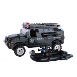 WOMA C0528 0528 Xếp hình kiểu  SWAT SPECIAL FORCE SWAT Crocodile Swamp Patrol Đặc Nhiệm Vùng đầm Lầy 389 khối