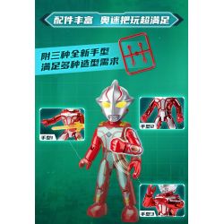 KEEPPLEY 75002 NHÀ HÁT ULTRAMAN SUPER AUROR SP BULLET TIME AND SPACE SHOWDOWN bộ đồ chơi xếp lắp ráp ghép mô hình Movie & Game Phim Và Trò Chơi