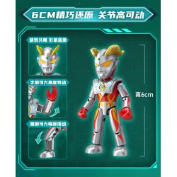KEEPPLEY 75002 NHÀ HÁT ULTRAMAN SUPER AUROR SP BULLET TIME AND SPACE SHOWDOWN bộ đồ chơi xếp lắp ráp ghép mô hình Movie & Game Phim Và Trò Chơi