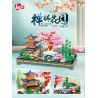 LEZI CREATION LZ8337 8337 VƯỜN RỪNG ZEN bộ đồ chơi xếp lắp ráp ghép mô hình Arts & Crafts ZEN FOREST GARDEN 2805 khối