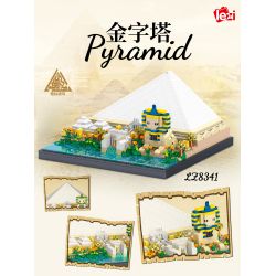LEZI CREATION LZ8341 8341 KIM TỰ THÁP bộ đồ chơi xếp lắp ráp ghép mô hình Architecture PYRAMID Công Trình Kiến Trúc 2273 khối
