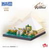 LEZI CREATION LZ8341 8341 KIM TỰ THÁP bộ đồ chơi xếp lắp ráp ghép mô hình Architecture PYRAMID Công Trình Kiến Trúc 2273 khối