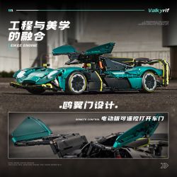 EIKEE Y18006 18006 ASTON MARTIN VALKYRIE tỷ lệ 1:8 bộ đồ chơi xếp lắp ráp ghép mô hình Technic ASTON MARTIN VALKYRIF AMR PRO Kỹ Thuật Công Nghệ Cao Mô Hình Phương Tiện 3868 khối