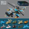 Kazi KY84190 84190 MÁY BAY TRỰC THĂNG VŨ TRANG 10 KẾT HỢP bộ đồ chơi xếp lắp ráp ghép mô hình