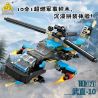 Kazi KY84190 84190 MÁY BAY TRỰC THĂNG VŨ TRANG 10 KẾT HỢP bộ đồ chơi xếp lắp ráp ghép mô hình
