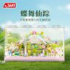 JAKI AK050 BƯỚM DANCE FAIRY TRAIL bộ đồ chơi xếp lắp ráp ghép mô hình