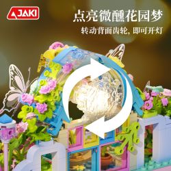 JAKI AK050 BƯỚM DANCE FAIRY TRAIL bộ đồ chơi xếp lắp ráp ghép mô hình