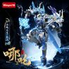WANGAO 188049 MỚI HUYỀN THOẠI NEZHA 2 AO BING ICE SOUL DRAGON HOÀNG ĐẾ bộ đồ chơi xếp lắp ráp ghép mô hình 413 khối