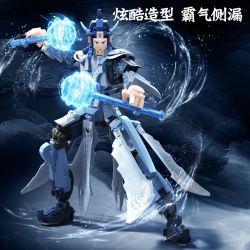 WANGAO 288019 MỚI HUYỀN THOẠI NEZHA 2 AO BING RỒNG THẦN TIANWEI bộ đồ chơi xếp lắp ráp ghép mô hình 504 khối