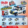 GUDI 40101 CẢNH SÁT Ô TÔ OFF-ROAD TÁM-MỘT TRONG bộ đồ chơi xếp lắp ráp ghép mô hình 638 khối