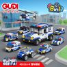 GUDI 40101 CẢNH SÁT Ô TÔ OFF-ROAD TÁM-MỘT TRONG bộ đồ chơi xếp lắp ráp ghép mô hình 638 khối
